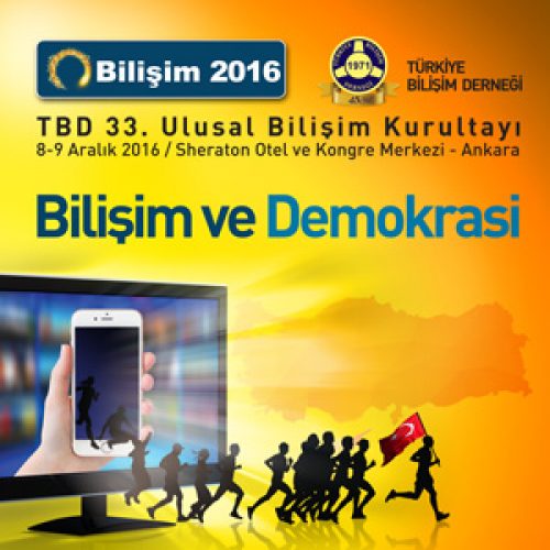 Bilişim 2016 TBD 33. Ulusal Bilişim Kurultayı Sonuç Bildirgesi
