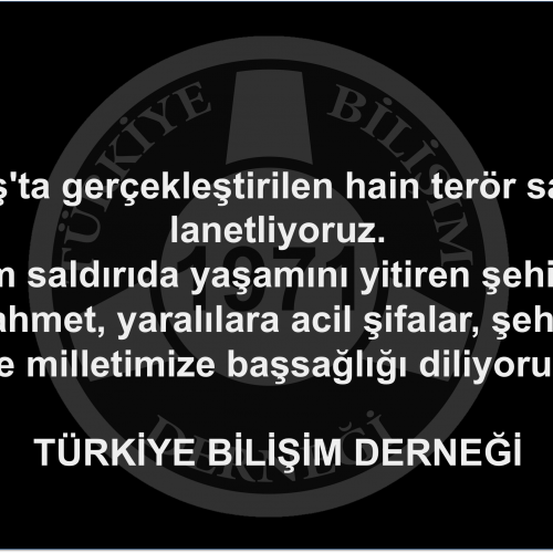 Terörü Lanetliyoruz!