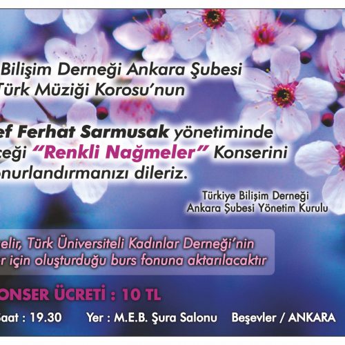 TBD Ankara Şubesi “Renkli Nağmeler” Korosu