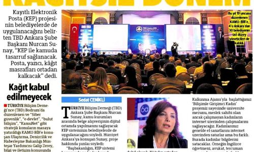 BASINDA TBD: Hürriyet Ankara