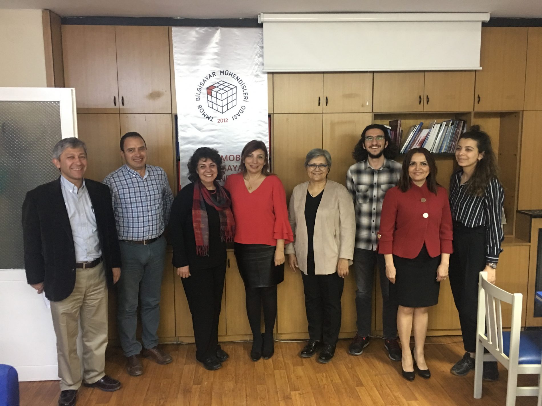 TBD Ankara Şubesi Yönetim Kurulu Bilgisayar Mühendisleri Odasını ziyaret etti.