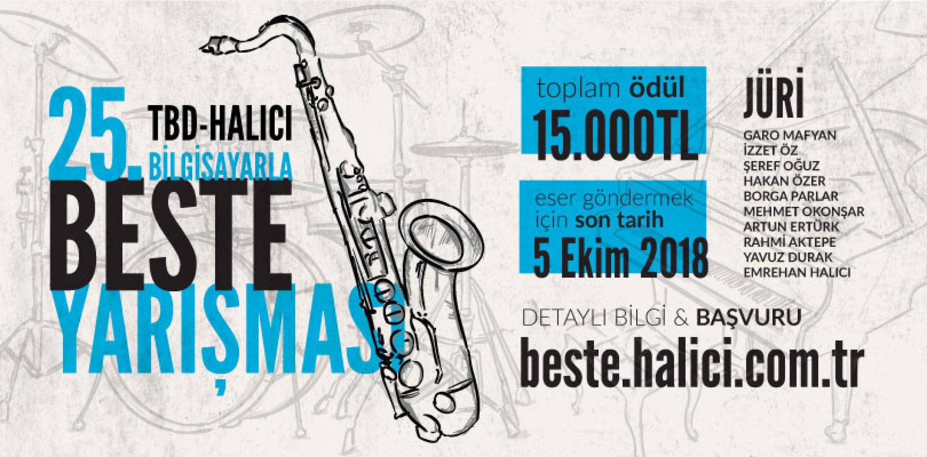 25. TBD-HALICI Bilgisayarla Beste Yarışması Başvuruları Başladı!