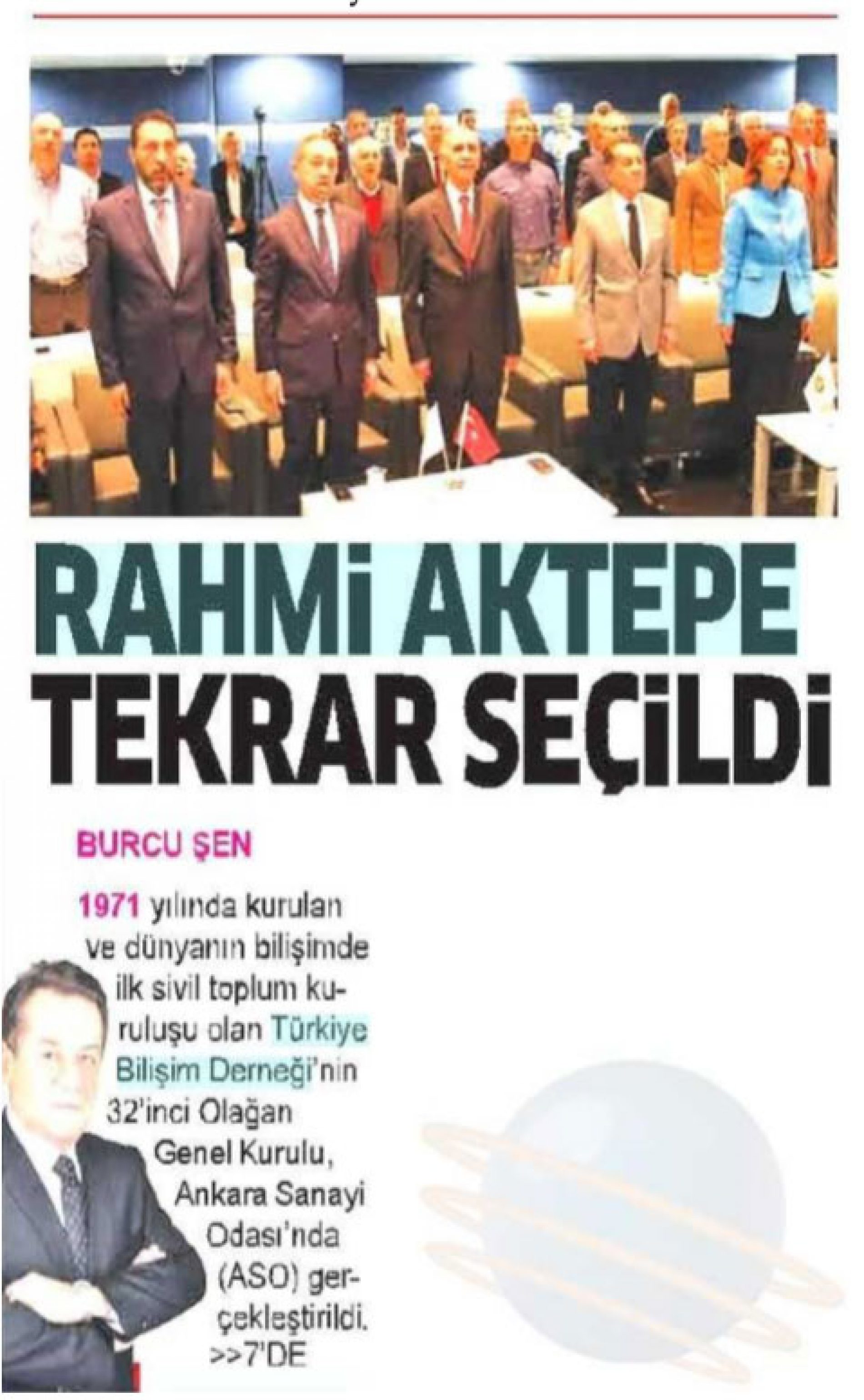 Rahmi AKTEPE Tekrar Seçildi – TİCARİ HAYAT