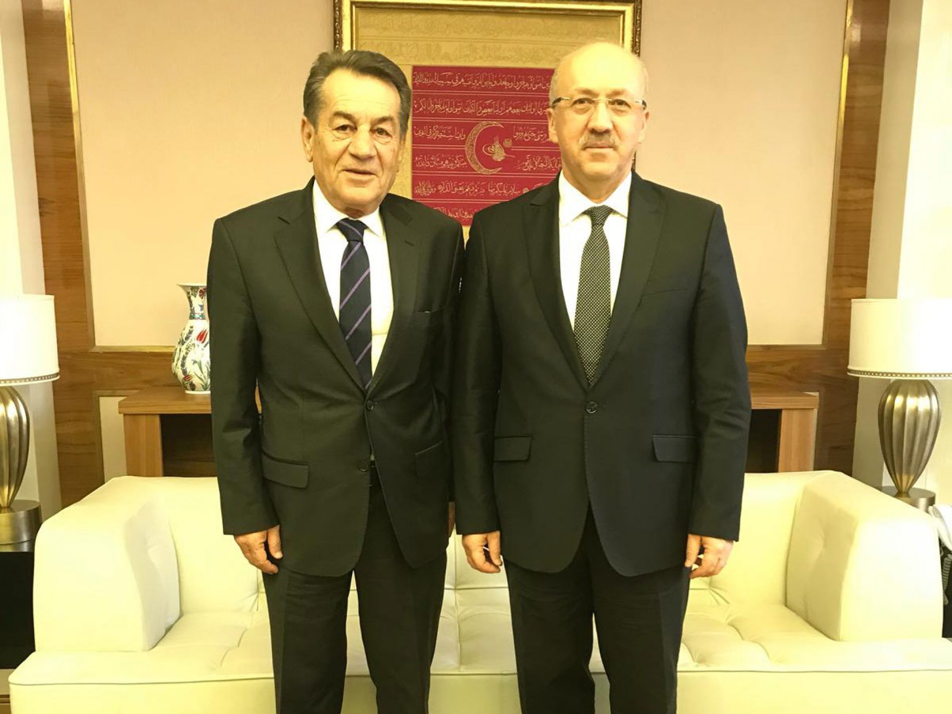 TBD Genel Başkanı Rahmi AKTEPE T.C. Ticaret Bakanlığı Bakan Yardımcısı Sayın Sezai UÇARMAK’ı makamında ziyaret etti