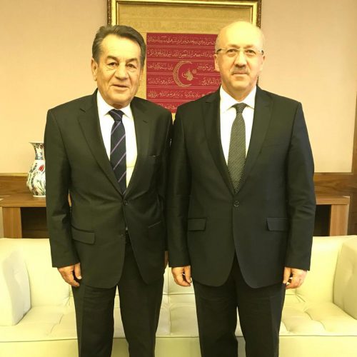TBD Genel Başkanı Rahmi AKTEPE T.C. Ticaret Bakanlığı Bakan Yardımcısı Sayın Sezai UÇARMAK’ı makamında ziyaret etti
