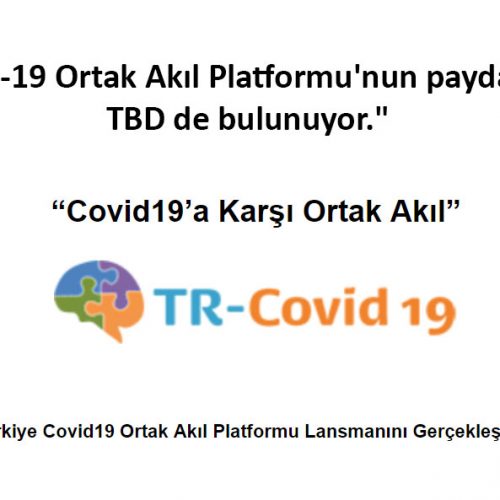Türkiye Covid-19 Ortak Akıl Platformu’nun Paydaşları Arasında TBD de Bulunuyor