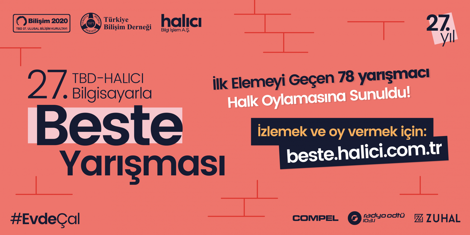 27. TBD Halıcı Beste Yarışması