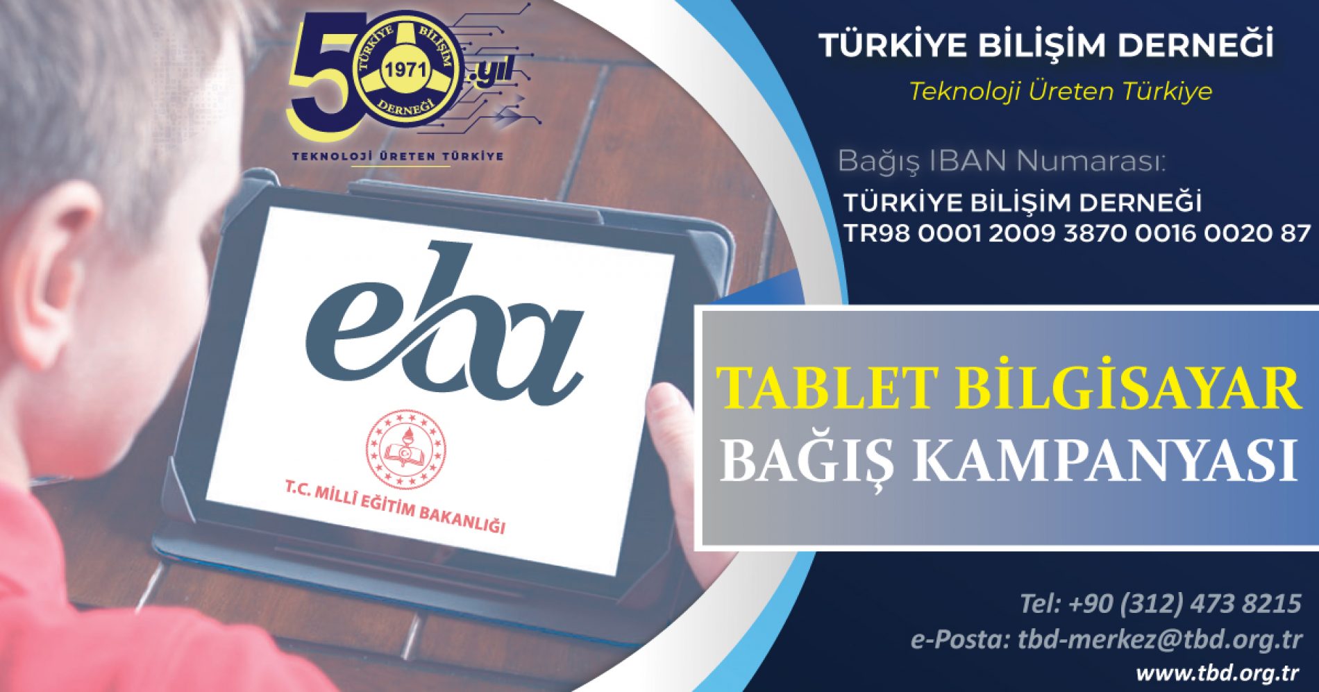 Tablet Bilgisayar Bağış Kampanyası
