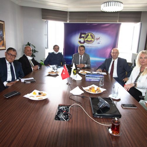 Evrensel Değerler Ve Dostluk Platformu (EDDP) TBD Genel Başkanı Sn. Rahmi AKTEPE ve TBD İcra Kurulu Başkanı Sn. Dr. Aydın KOLAT’ı Ziyaret Etti