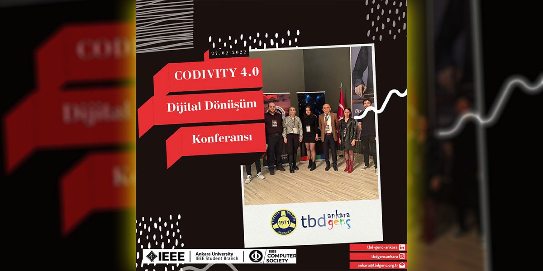 4. Düzenlenen CODIVITY 4.0 Dijital Dönüşüm Konferansını Gerçekleştirdik