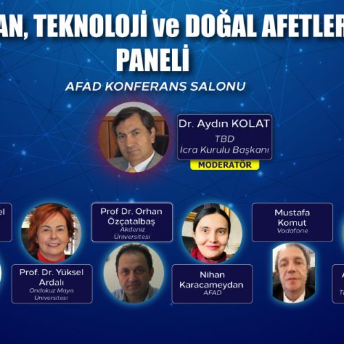 İnsan, Teknoloji ve Doğal Afetler Paneli