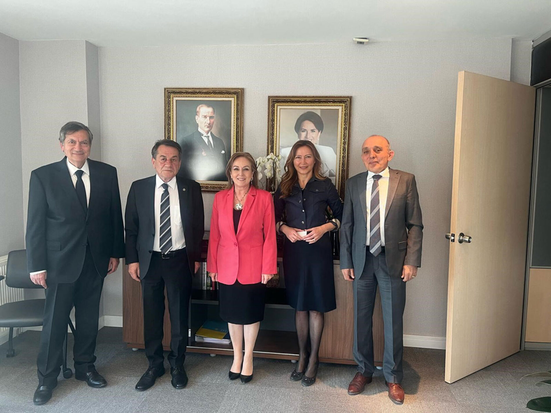 TBD Genel Başkanı Sayın Rahmi AKTEPE ve TBD Heyeti İyi Parti’yi Ziyaret Etti