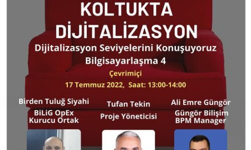 KOLTUKTA DİJİTALİZASYON WEBİNARI