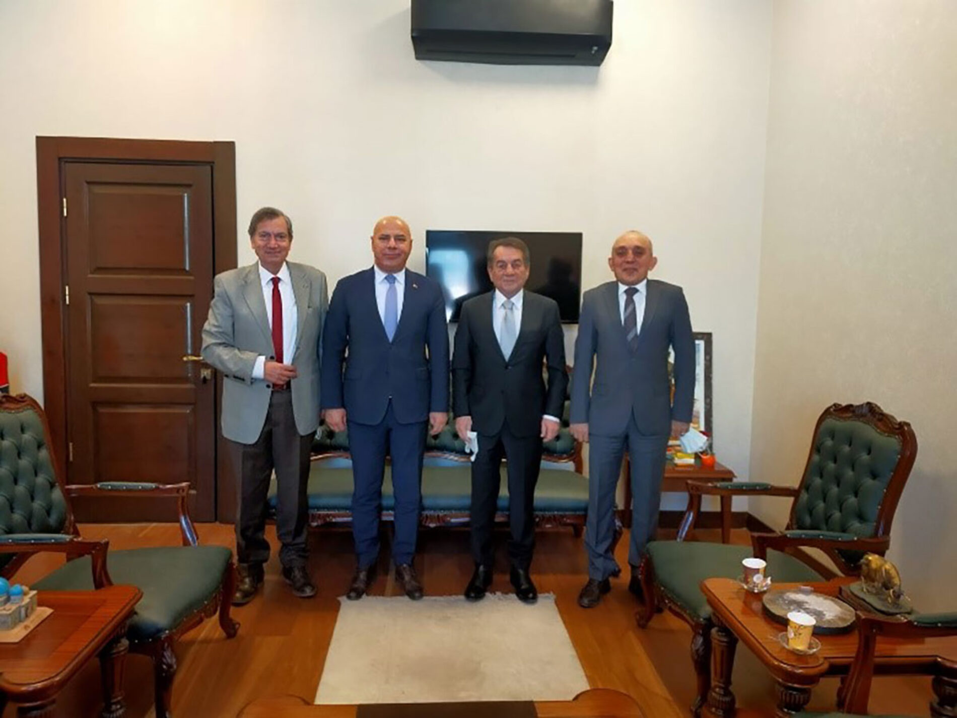 TBD Heyeti Ankara Vali Yardımcısı Sayın Ayhan ÖZKAN’ ı Makamında Ziyaret Etti