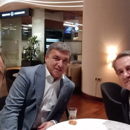 TBD Genel Başkanı Sayın Rahmi AKTEPE TV Program Yapımcısı Sayın İsmail KÜÇÜKKAYA ile Görüştü