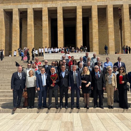 Türkiye Bilişim Derneği’nin 54. Yılını Anıtkabir’i Ziyaret Ederek Kutladık