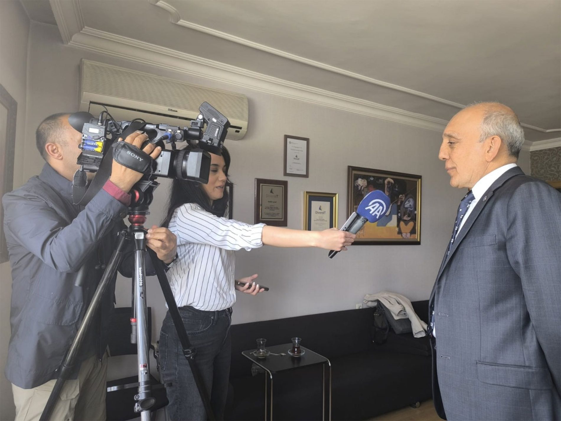 Türkiye Bilişim Derneği (TBD) Genel Başkanı Kenan Altınsaat, Bilişim Haftası Kapsamında Anadolu Ajansı’na Değerlendirmelerde Bulundu