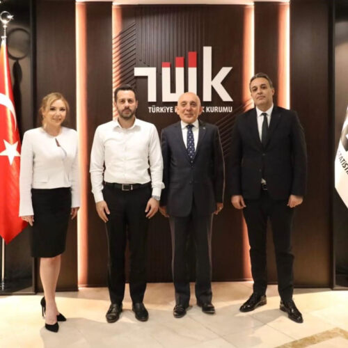 TBD Heyeti Türkiye İstatistik Kurumu Başkanını Makamında Ziyaret Etti
